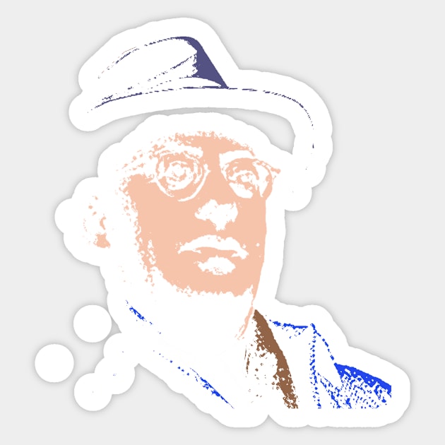 Saul Alinsky-2 Sticker by truthtopower